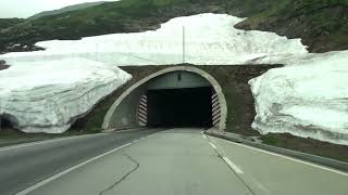 Driving over the quotGotthardpassquot  Switzerland ALPS 2106masl 062013 FullHD [upl. by Wendelin]