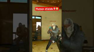 Human Shields over Riot Shields any day🛡️ cod blackops6 codclips funny shorts [upl. by Eelta573]