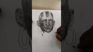 Drawing with graphite pencil shortsfeed shorts drawing subscribe [upl. by Ximenez]