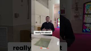 Catholic Baptismal Font Explained [upl. by Adnoluy]