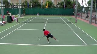 AITA NS18 Boys Final 18062016 at SATS Hyderabad Yugal Bansal Vs Vashist Aditya [upl. by Mall616]