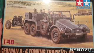 Tamiya German 6x4 Towing Truck Kfz 69 [upl. by Andriana]