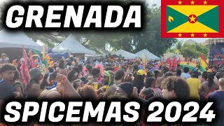 GRENADA CARNIVAL TUESDAY  SPICEMAS 2024 [upl. by Noillid]