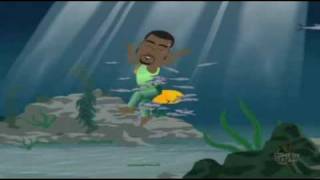 Kanye West  Gay Fish South Park Full Song Version with Lyrics [upl. by Yaras]