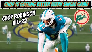 Film Breakdown Chop Robinson Shows MOST Impressive Performance Yet vs Rams [upl. by Fadden]