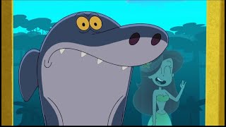 Zig amp Sharko 👻MARINA GHOST👻 2021 COMPILATION🦈 Cartoon for Kids [upl. by Dryden]