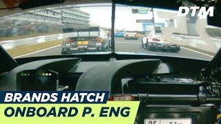 DTM Brands Hatch 2018  Philipp Eng BMW M4 DTM  RELIVE Onboard Race 2 [upl. by Armand]