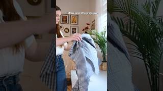 Making a gingham top diyfashion [upl. by Ann-Marie213]