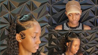 Best Bald Cap Method  How To Install Lace Frontal Wig  Baby Hair Tutorials [upl. by Gratiana]