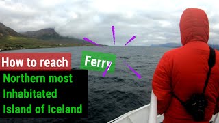 Grimsey Island by Ferry  North Iceland  How to get to Grimsey  Samskip [upl. by Rammaj]