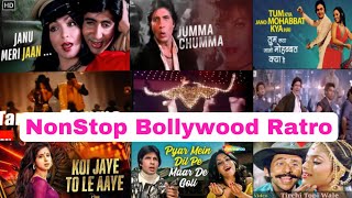 NONSTOP BOLLYWOOD RETRO DANCE PARTY DJ MIX 2024  Part 3  DJ AMIT MUMBAI [upl. by Reinert]