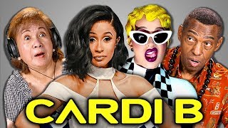 ELDERS REACT TO CARDI B  Invasion of Privacy Album Reaction [upl. by Illa]