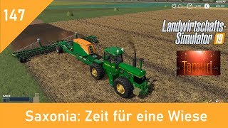 LS19 Saxonia 20 Produktionen und Tiere Lets Play 147 Zeit für eine Wiese [upl. by Ebehp165]