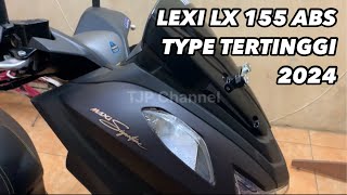 YAMAHA LEXI LX 155 ABS 2024 INDONESIA MEMANG MANTAP [upl. by Notluf282]