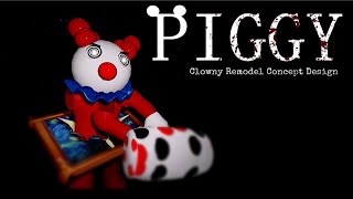 Clowny Remodel Concept Design  Piggy Roblox [upl. by Sivek703]