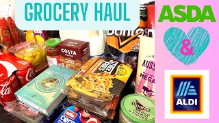 WEEKLY GROCERY HAUL UKASDA amp ALDI FOOD SHOPTalia Elizabeth [upl. by Sontich]