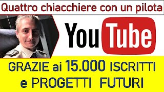 GRAZIE ai 15000 ISCRITTI e PROGETTI FUTURI Ep 80 [upl. by Nwahsel]