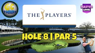 Master QR Hole 8  Par 5 ALBA  The Players Championship Golf Clash Guide [upl. by Arehahs]