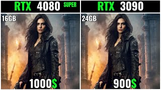 Rtx 4080 Super Vs Rtx 3090 test in 20 games 1080p  2k  4k [upl. by Alek]