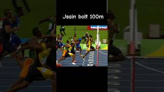 WORLDS FASTEST MAN Usain Bolt 100m RECORD BREAKER 100m shorts race [upl. by Jane]