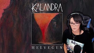 Kalandra  Helvegen Cover  REACTION  First Time Hearing [upl. by Amathiste834]