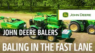 John Deere Balers  The FAST LANE Balers [upl. by Euridice]