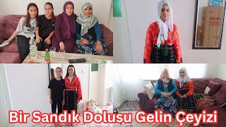 Bir Sandık Dolusu Gelin Çeyizi 🇹🇷 Yöresel Düğün Kiyafeti [upl. by Edyak106]