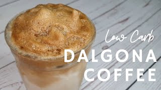 KETO DALGONA COFFEE [upl. by Eyks280]