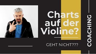 Charts auf der Violine Klaro [upl. by Kcirdnekal]