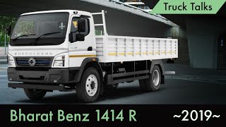 Bharat Benz MDT 1414 R  2019 Model  Price Mileage Specifications [upl. by Naujad]