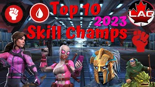 Top 10 Best Skill Champs In Game My Opinion In 2023  Marvel Contest of Champions [upl. by Adnwahsar704]