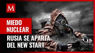 Invierno nuclear el miedo que Putin despertó tras apartar a Rusia del tratado New Start [upl. by Karlee828]