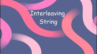 Interleaving String  LeetCode 97  Python  Dynamic Programming [upl. by Ykroc]