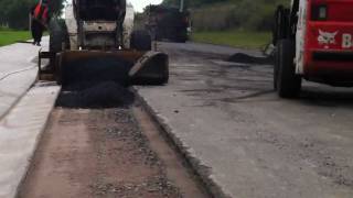 Asphalt paving 1m trench [upl. by Arreyt25]