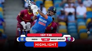 India vs Westindies 1st T20 Highlights 2023  Ind vs Wi 1st T20 Highlights  Ind Vs Wi Highlights [upl. by Annelise]