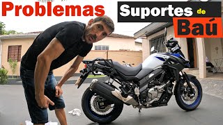 Instalando Suportes Baú Scam VStrom 650 XT 2024 [upl. by Ahsinelg868]