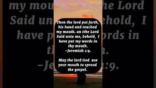 May the lord touch your mouth with the power of tongues holyspirit Jesus shorts [upl. by Bettye]