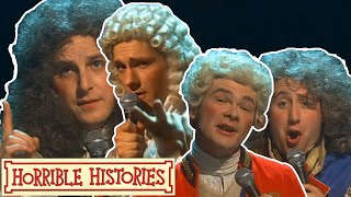 The 4 Georges  Born 2 Rule  Horrible Histories song [upl. by Mok49]