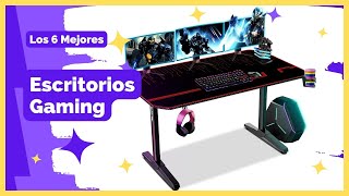 Los 👨‍💻🔥 6 Mejores Escritorios Gamer amazon【2024】Ergonómico ✅PCConexiones BUENOS y BARATOS [upl. by Yllet635]