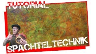 Spachteltechnik  Die Venezianische Spachteltechnik für Anfänger [upl. by Hgielac539]