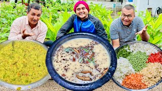 Girnari Kadhi Khichadi🫕Special Recipe😋Village Cooking Masti  Darshak Kathrotiya [upl. by Gurevich]