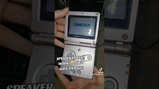 Gameboy Advance SP Startup nintendo gameboy advance advancesp handheld console nostalgia [upl. by Oirom33]