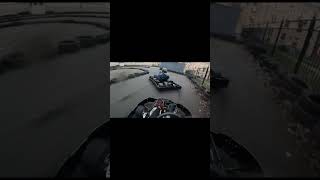 Заезд картинг shortvideo automobile karting racing gokart drifting crash race gaming [upl. by Marge]