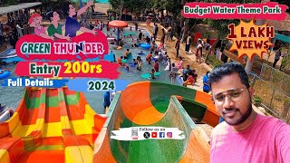 Green Thunder Water Theme Park Arcot  Vellore  Only at ₹200  2024 [upl. by Oidualc262]