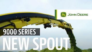 John Deere Forage Harvesters 9000 Series  New Spout [upl. by Mayworm241]