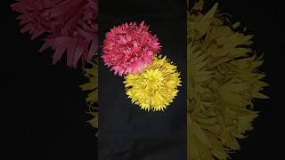 How to make beautiful paper flower  DIY easy paper flower sticks [upl. by Terriss]