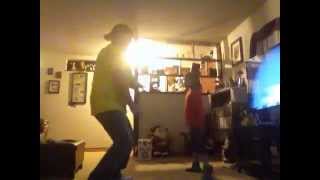 Dad dances with daughter and does not know he is on tape [upl. by Pestana]