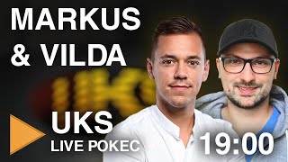 Markus Krug a Vilda Franěk U Kulatého stolu  UKS Live pokec [upl. by Spatz457]