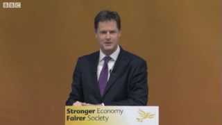 Clegg insults gay marriage opponents [upl. by Lateehs]