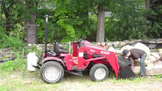 1995 Honda 5518A4 MultiPurpose Tractor 4WD4WS [upl. by Prue]